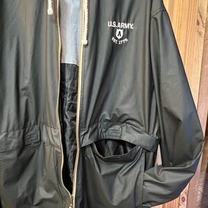 Weatherproof Utility Jacket in Black